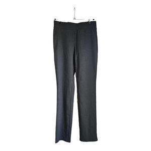 BERKLEY JENSEN Millennium Pant NWT Pull On Womens SMALL Stretch Black Grey Plaid